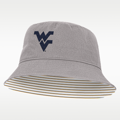 West Virginia Primetime Apex Men's Nike College Bucket Hat. Nike.com